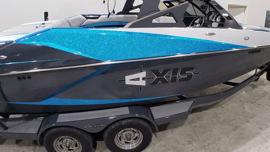 Axis Wake Boat Wrap Raptor Wrap & Sign